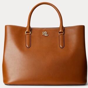 Leather Large Marcy Satchel